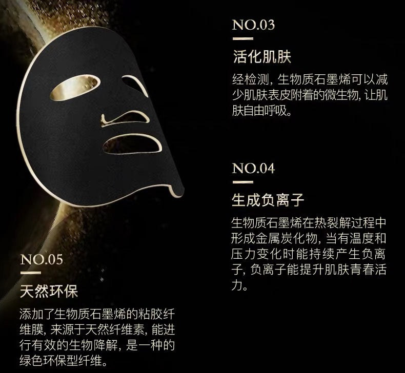 麥吉麗生物質石墨烯多效緊緻面膜