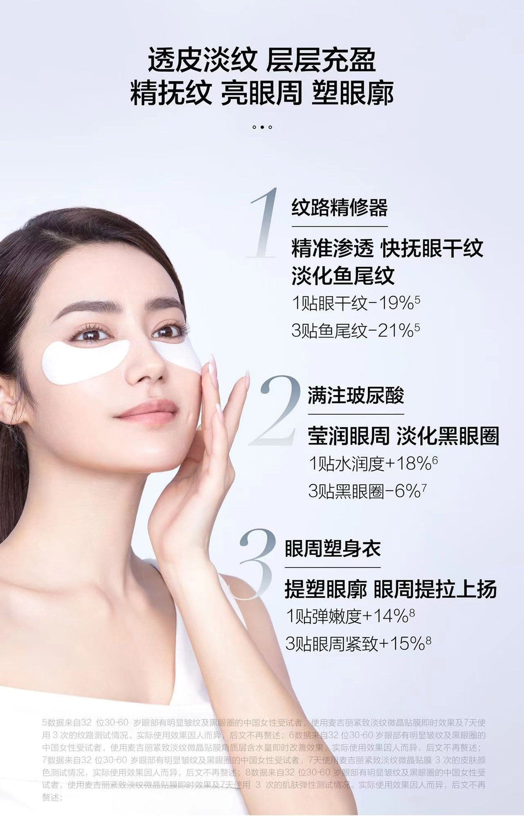 麥吉麗緊緻舒緩微眼膜